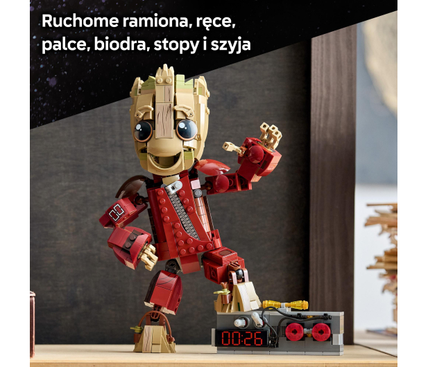 LEGO SUPER HEROES 76341 Groot w stroju Ravagera - 1473564 - zdjęcie 8